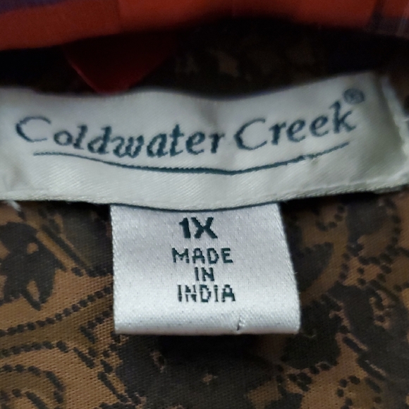 Coldwater Creek Dark Gray Embellished Utility Jacket - Picture 2 of 8